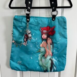 Camilla D’Errico Stylish Blue Bax Tote Bag - NWT